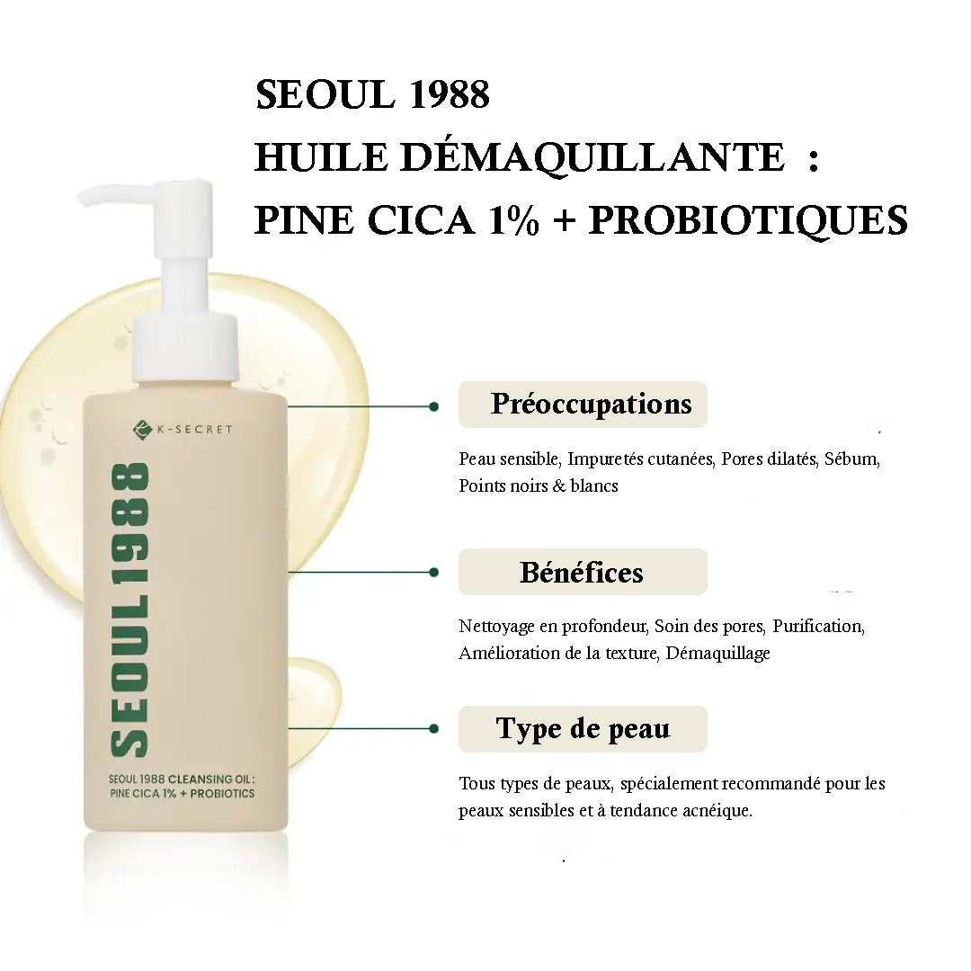 K-SECRET – SEOUL 1988 Cleansing Oil 200ml