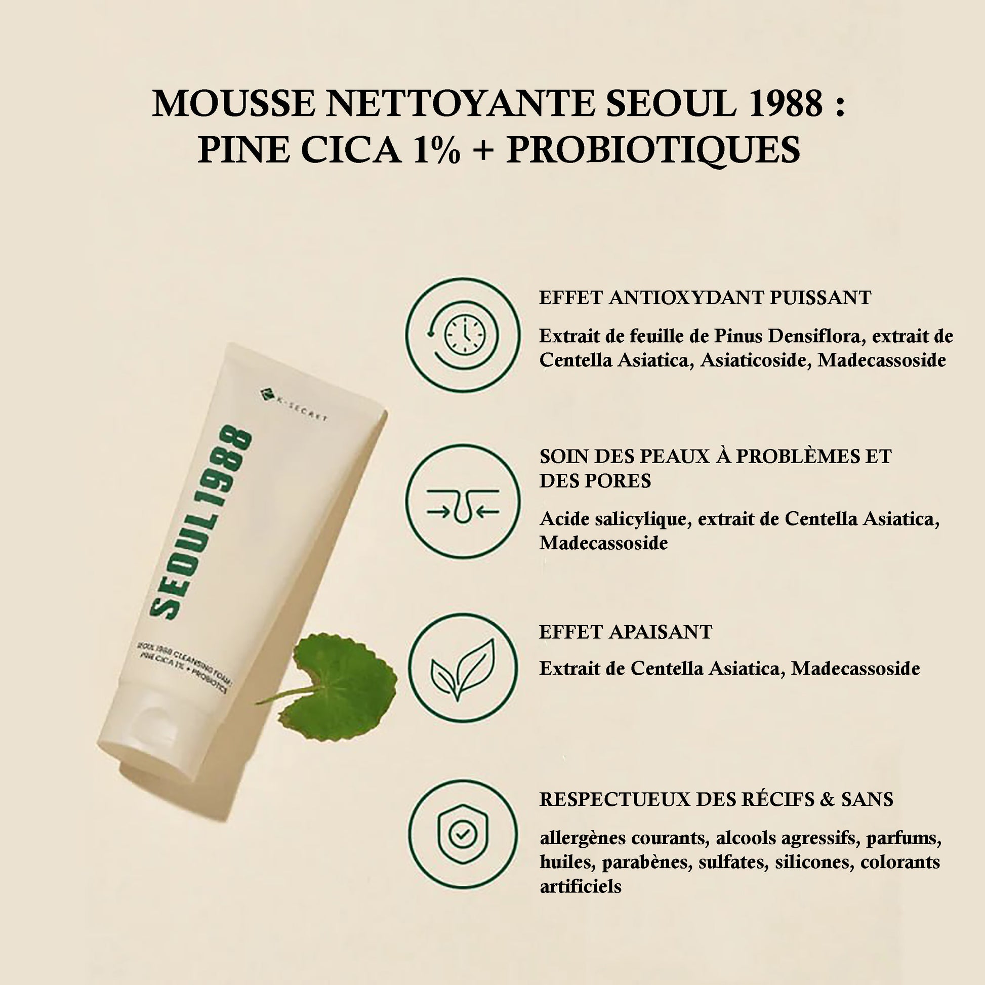 K-SECRET – SEOUL 1988 Cleansing Foam 150ml