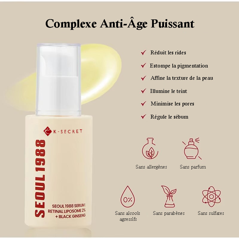 K-SECRET – SEOUL 1988 Retinal Serum 30ml