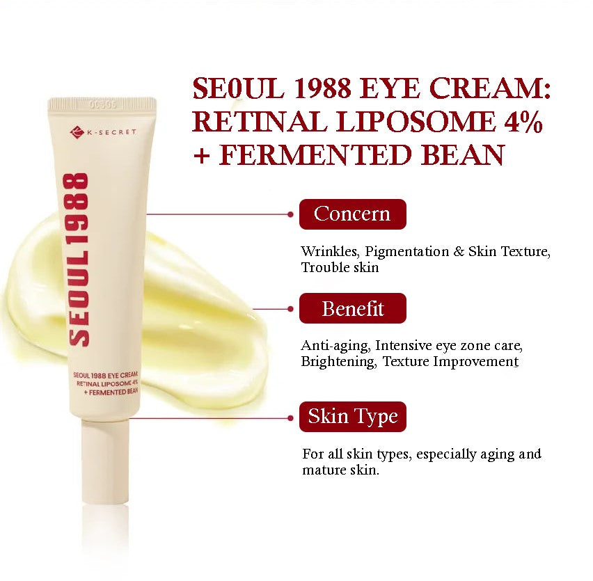 K-SECRET – SEOUL 1988 Eye Cream 30ml