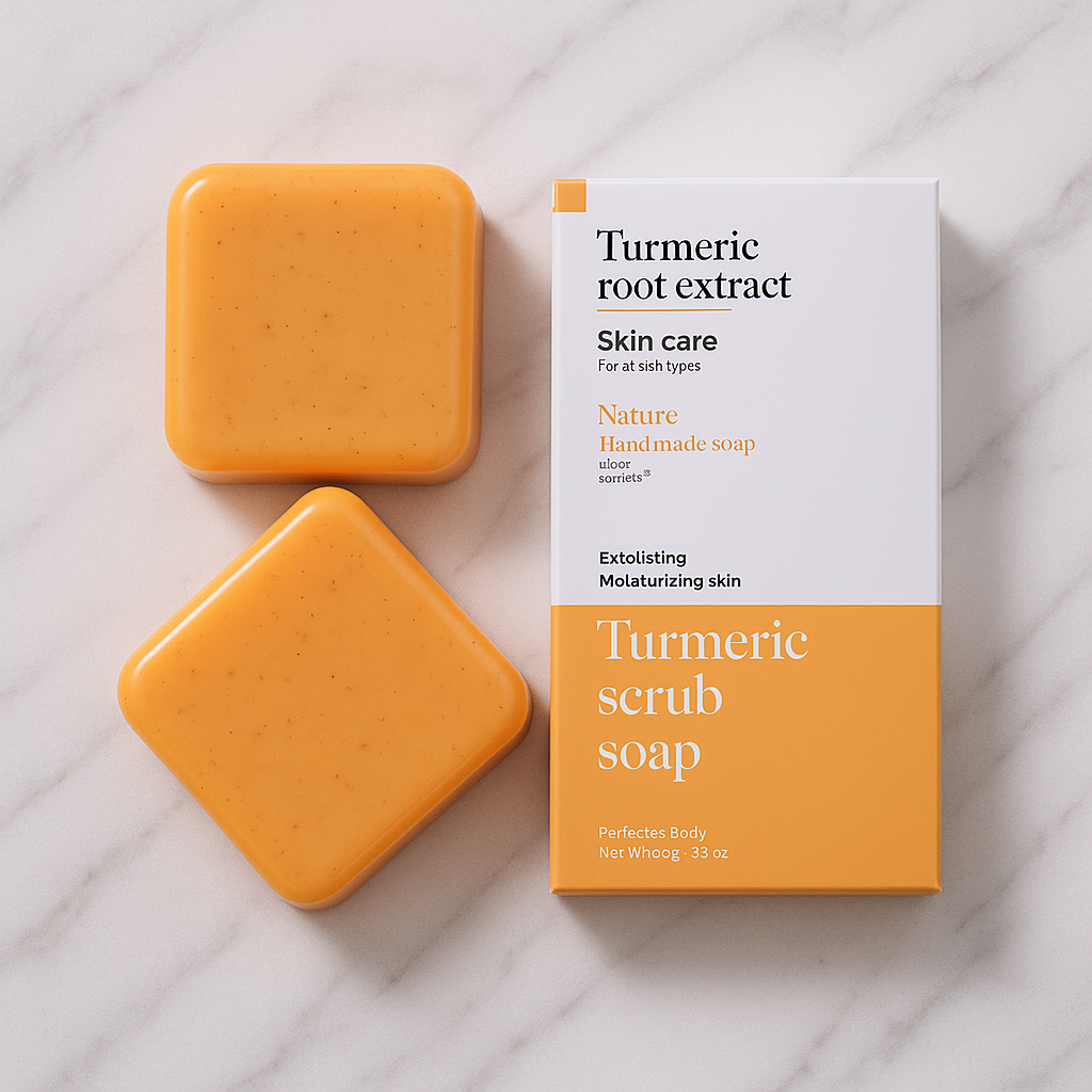 Savon Artisanal au Curcuma