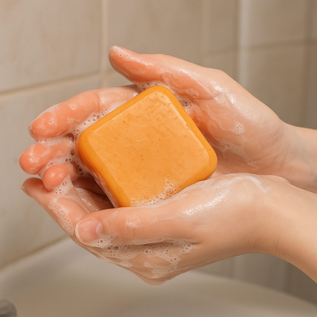 Savon Artisanal au Curcuma