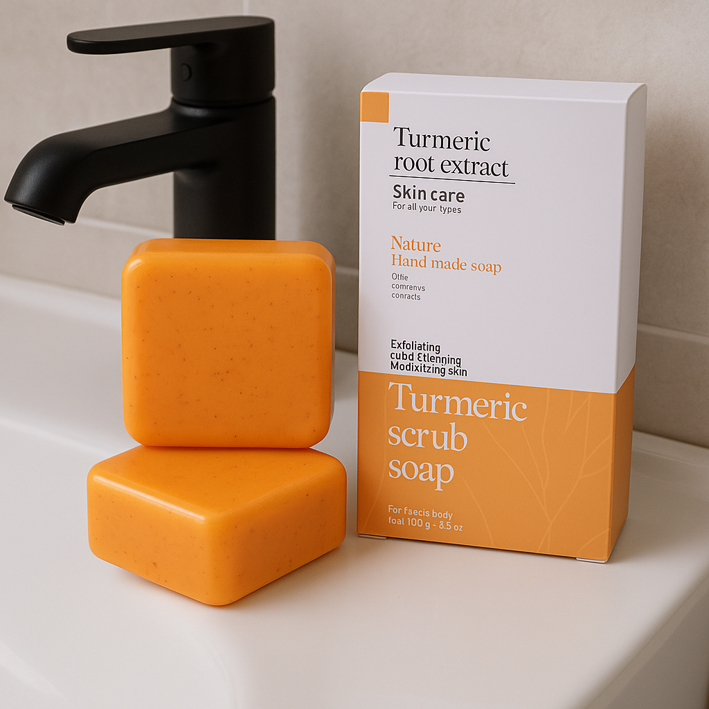 Savon Artisanal au Curcuma