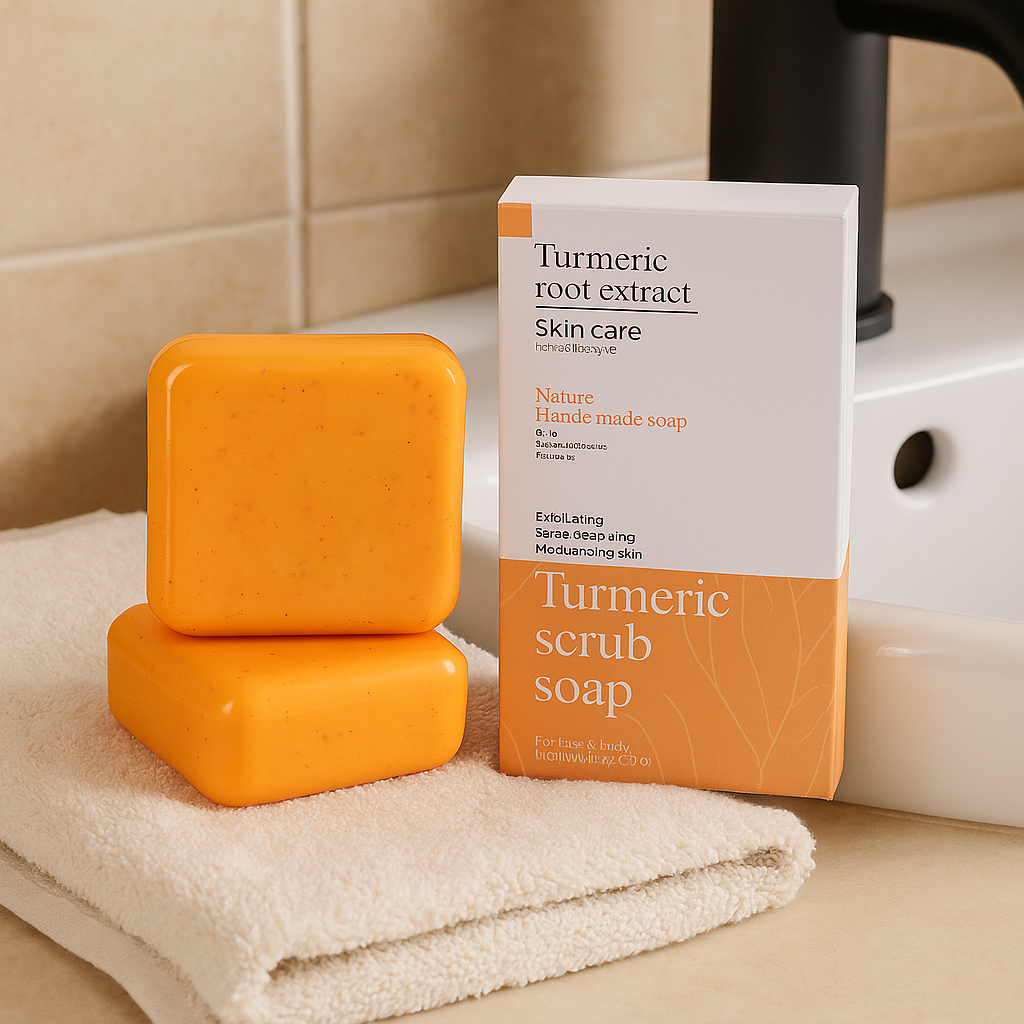 Savon Artisanal au Curcuma