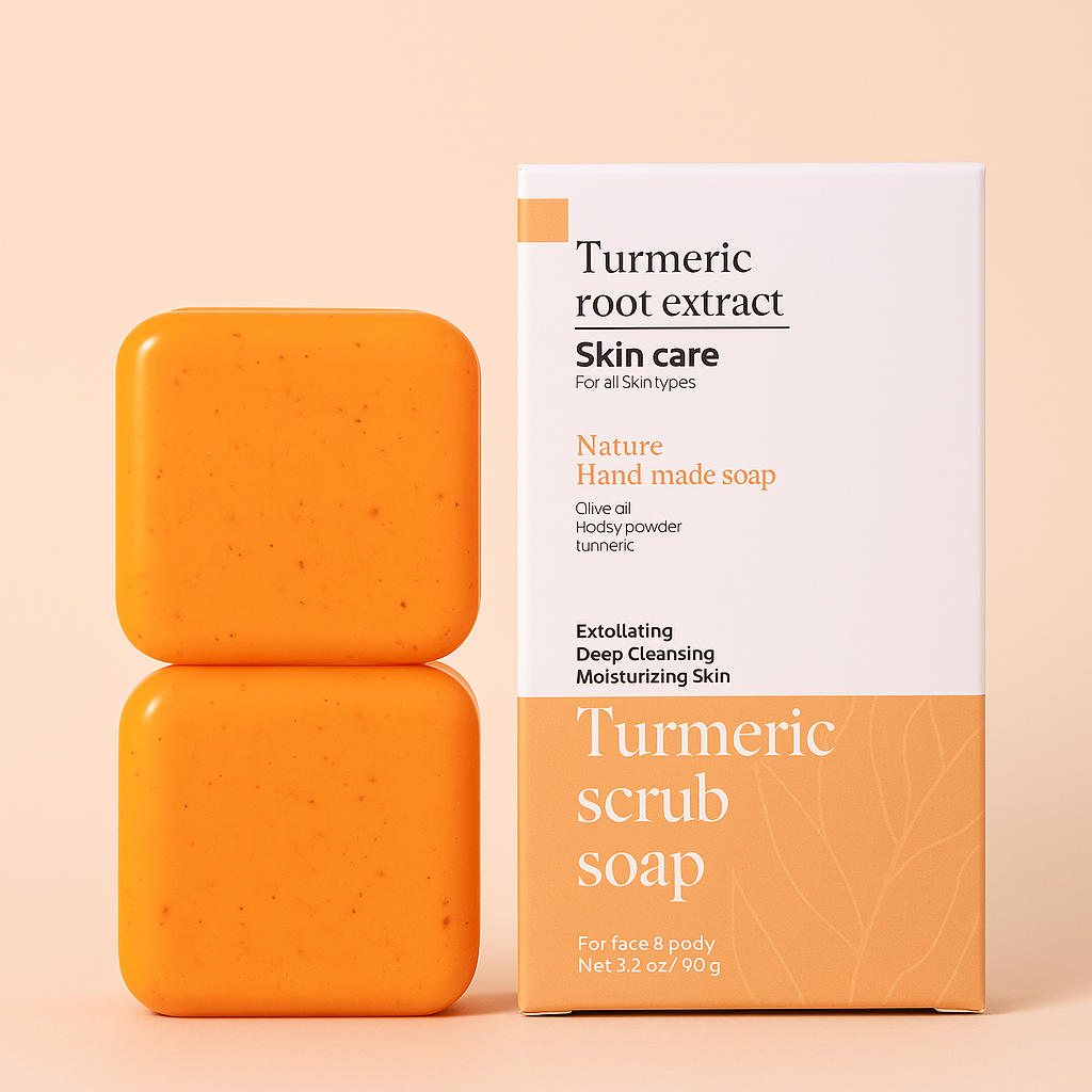 Savon Artisanal au Curcuma