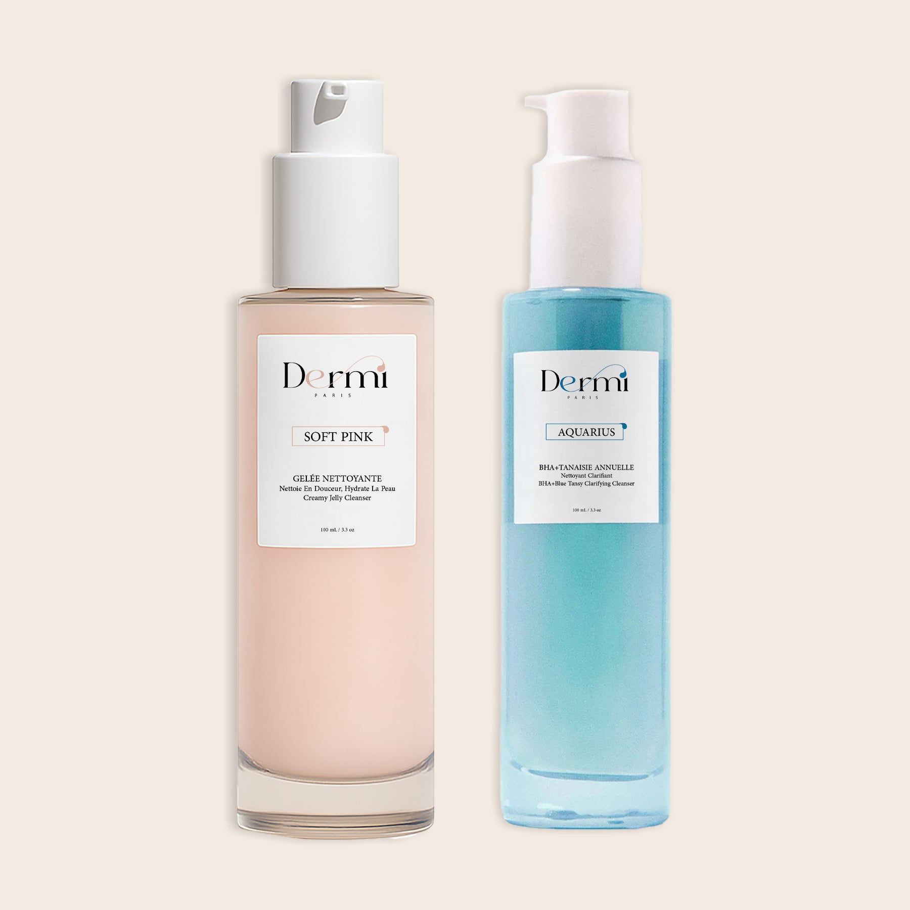 DERMI DUO FACIAL CLEANSERS