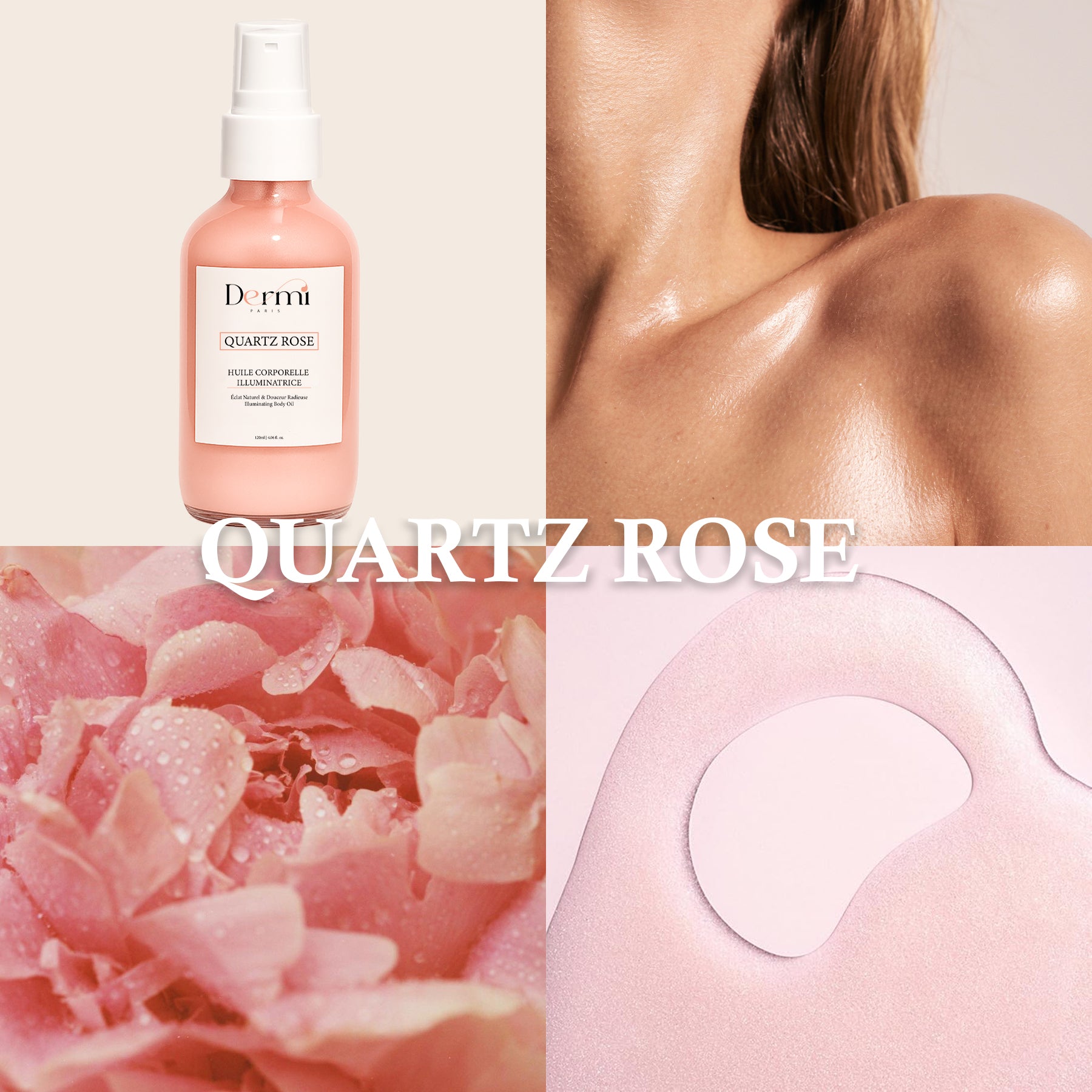 DERMI QUARTZ ROSE