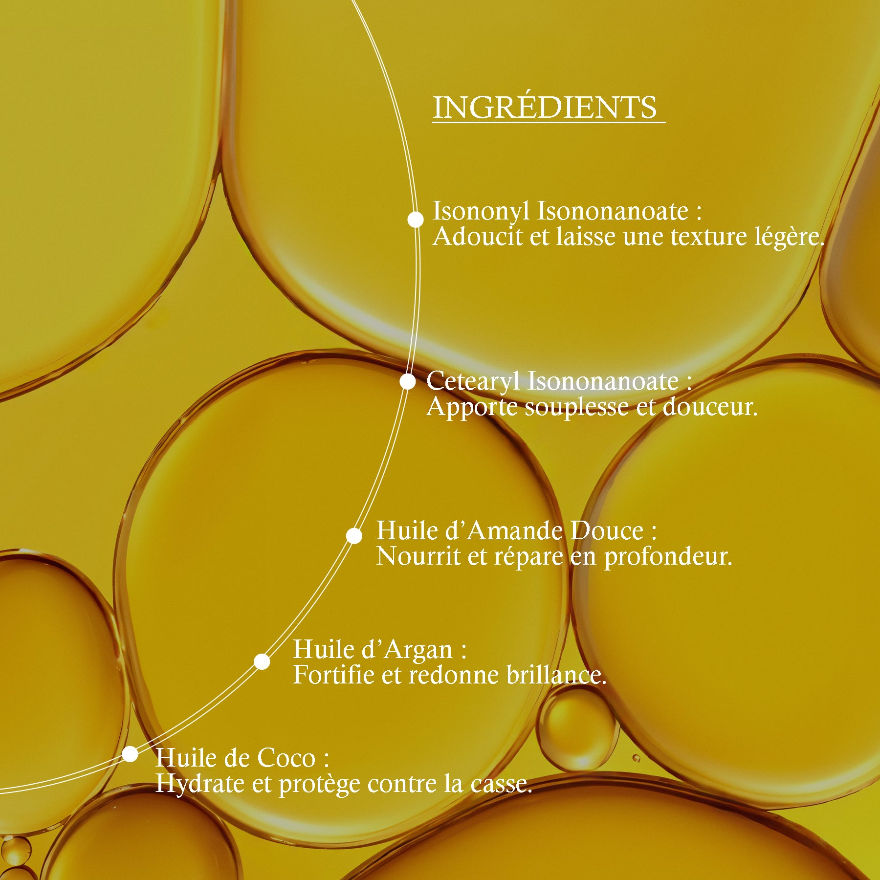 DERMI PINEAPPLE HAIR OIL