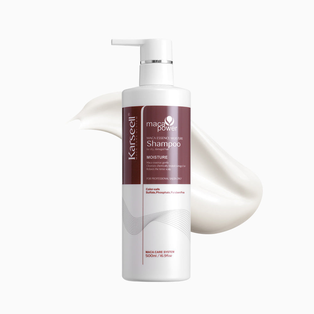 Shampoing Réparateur Intense à l'Huile d'Argan Karseell pour Cheveux Abîmés