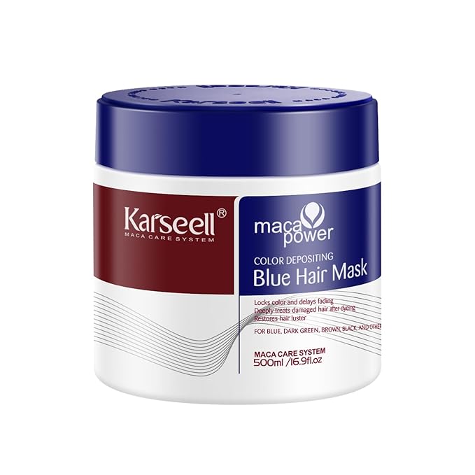 Masque Colorant Bleu Karseell - Soin Pigmentant