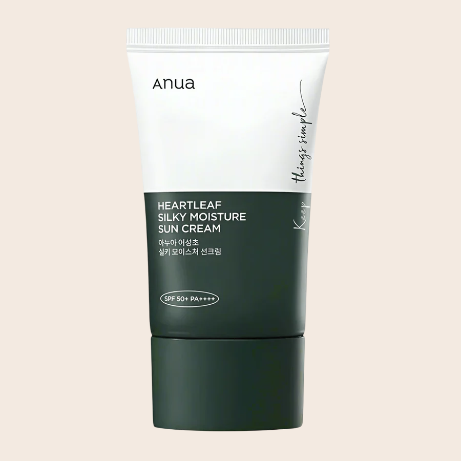 Anua – Crème Solaire Hydratante au Heartleaf SPF50+/PA