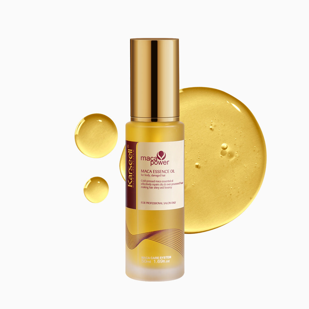 Huile capillaire réparatrice à l’argan marocain Karseell – Nutrition et brillance intense