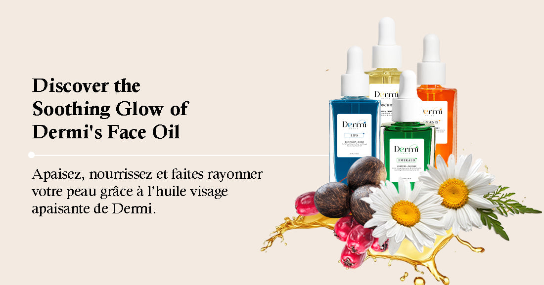 face oil skincare for soothing glow and healthy skin