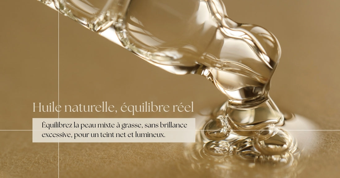 Huiles visage naturelles pour peau mixte à grasse – Top choix