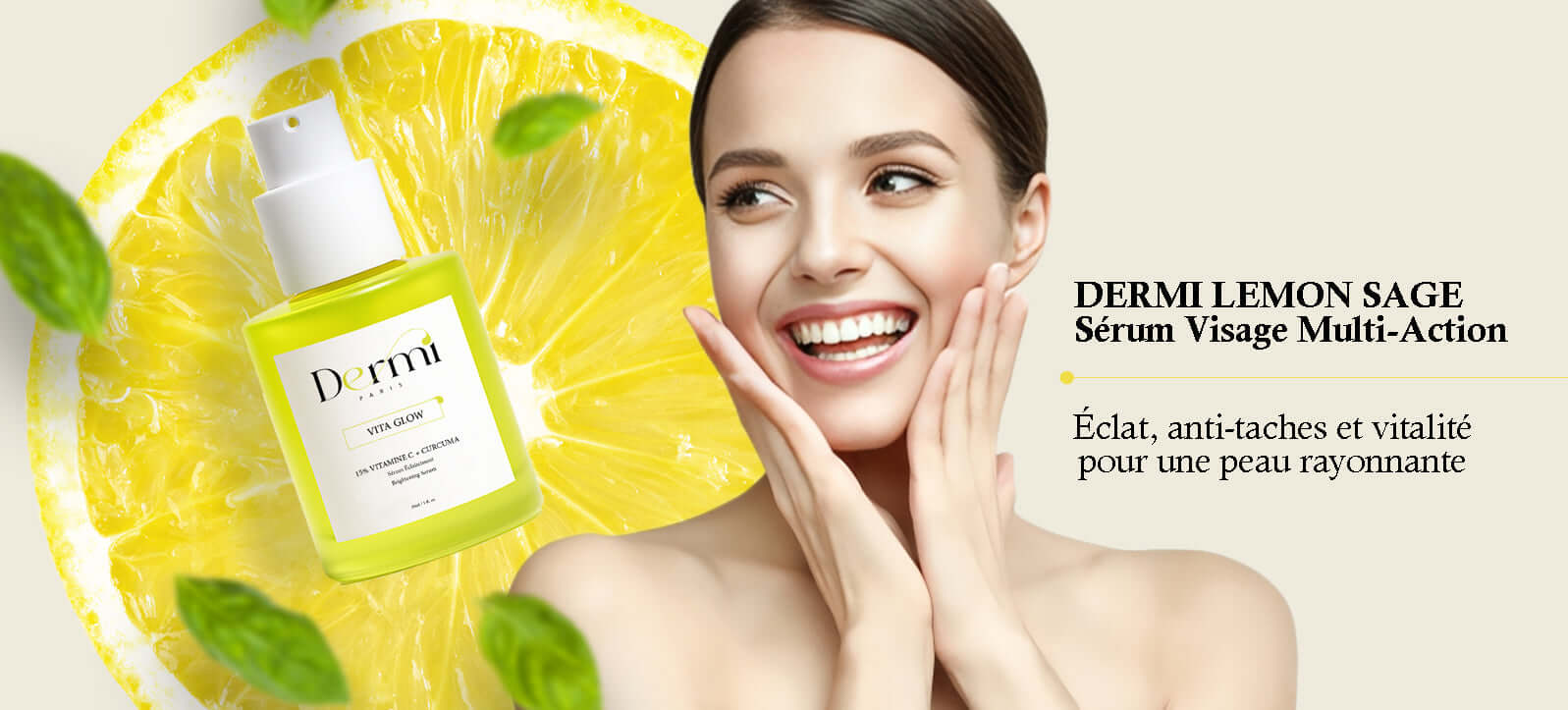 DERMI LEMON SAGE Sérum Visage Multi-Action