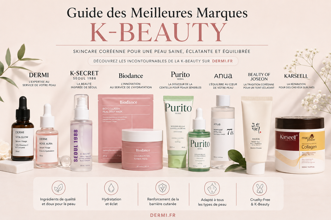 Guide des Meilleures Marques K-Beauty et Skincare Coréenne