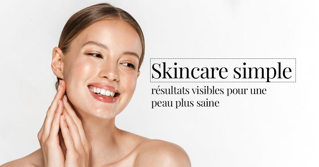 soins de la peau minimalistes