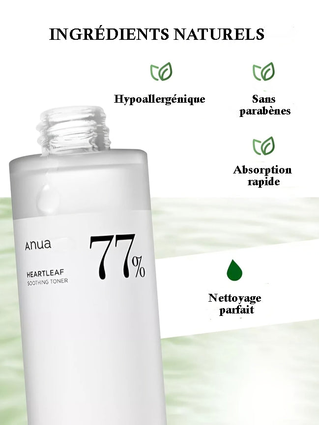 Anua – Toner Apaisant Heartleaf 77%