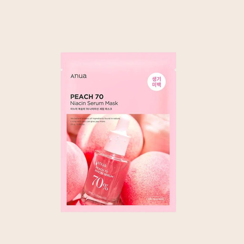 Masque Sérum Éclat au Pêche 70% Anua
