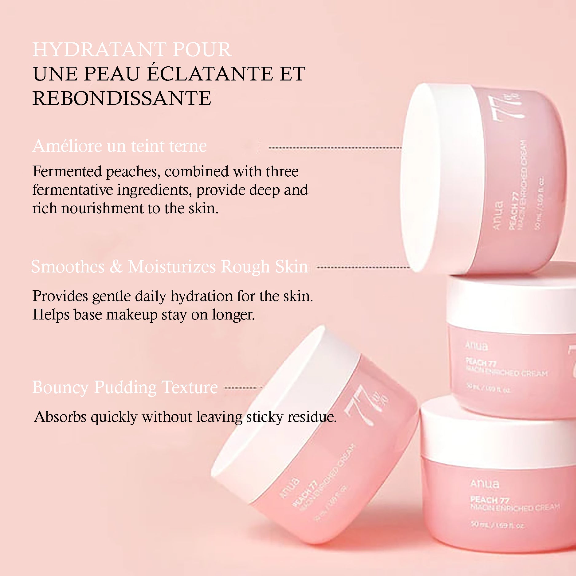 Anua - Peach 77% Niacin Enriched Cream