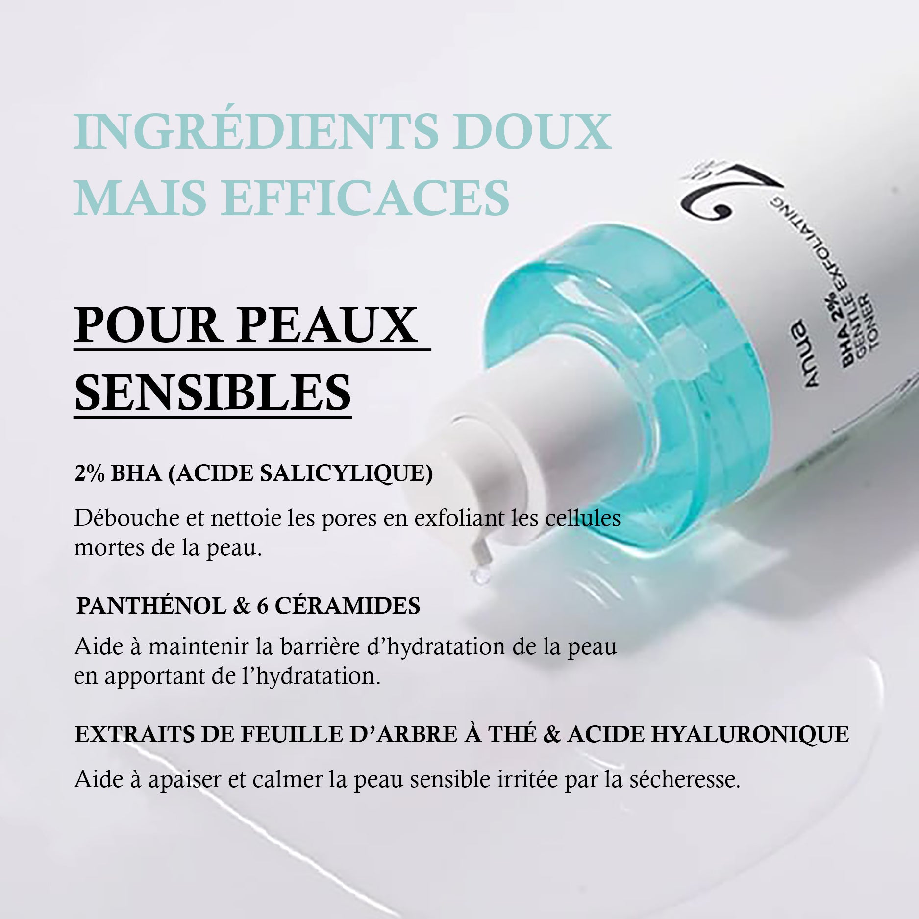 Anua – Tonique Exfoliant Doux BHA 2%