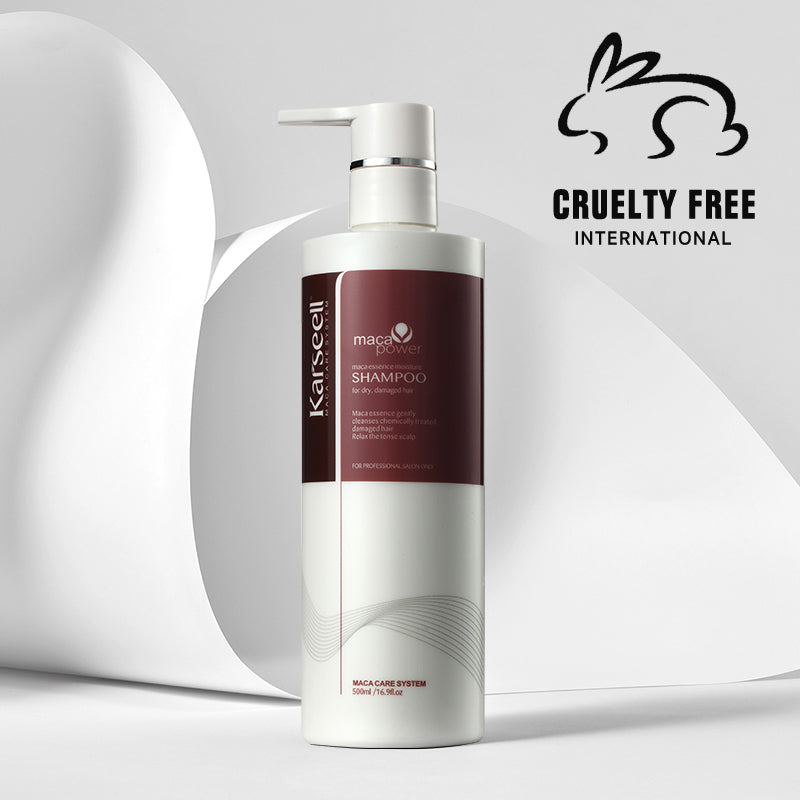 Shampoing Réparateur Intense à l'Huile d'Argan Karseell pour Cheveux Abîmés
