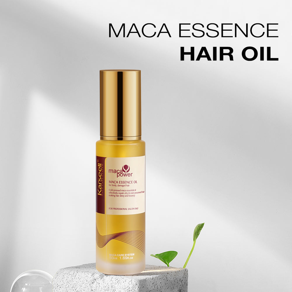 Huile capillaire réparatrice à l’argan marocain Karseell – Nutrition et brillance intense