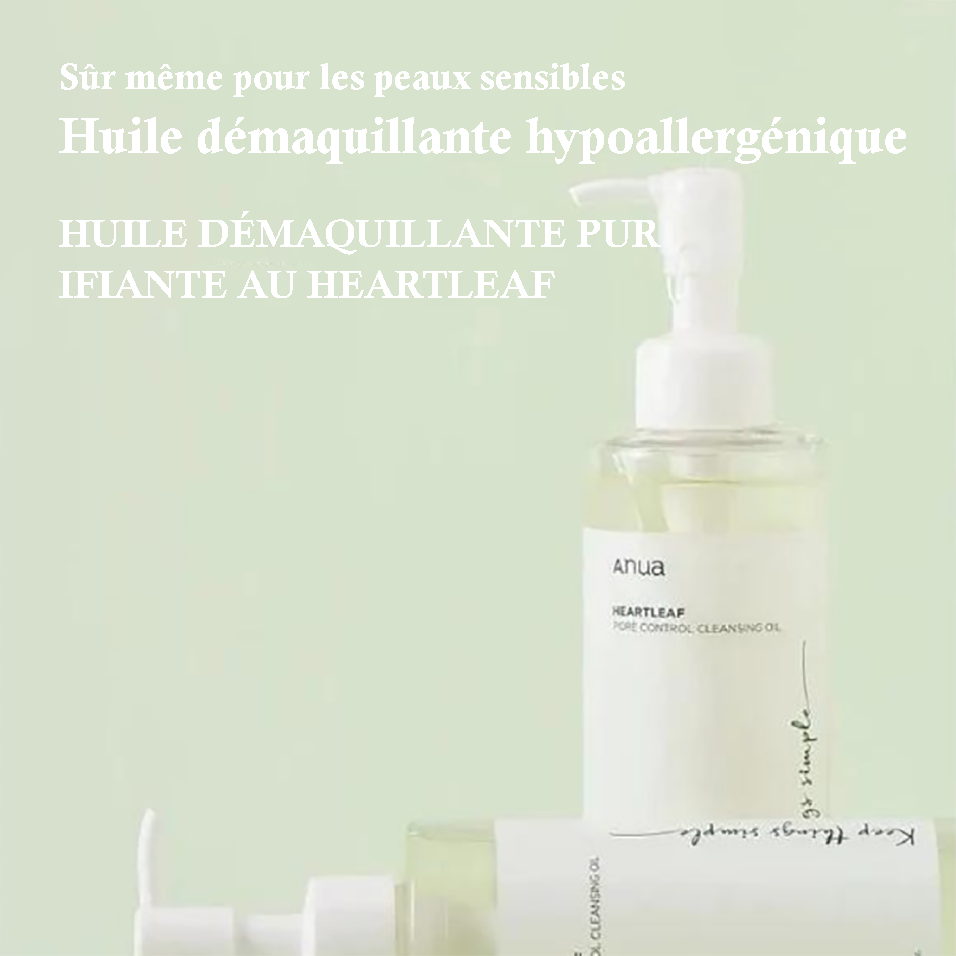 Anua - Huile Démaquillante Pore Control au Heartleaf – 200 ml