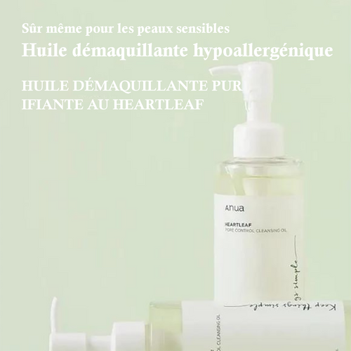 Anua - Huile Démaquillante Pore Control au Heartleaf – 200 ml