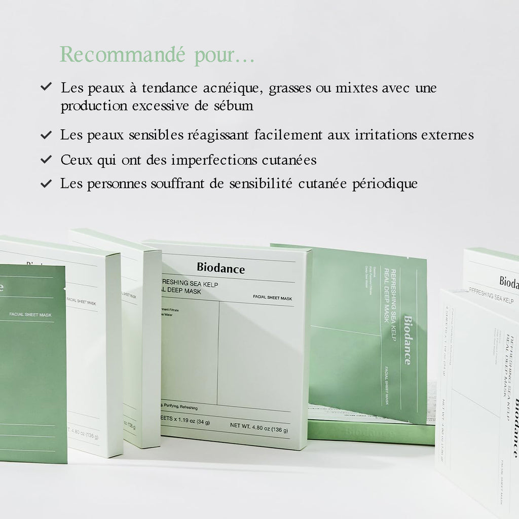 Biodance Refreshing Sea Kelp Real Deep Mask