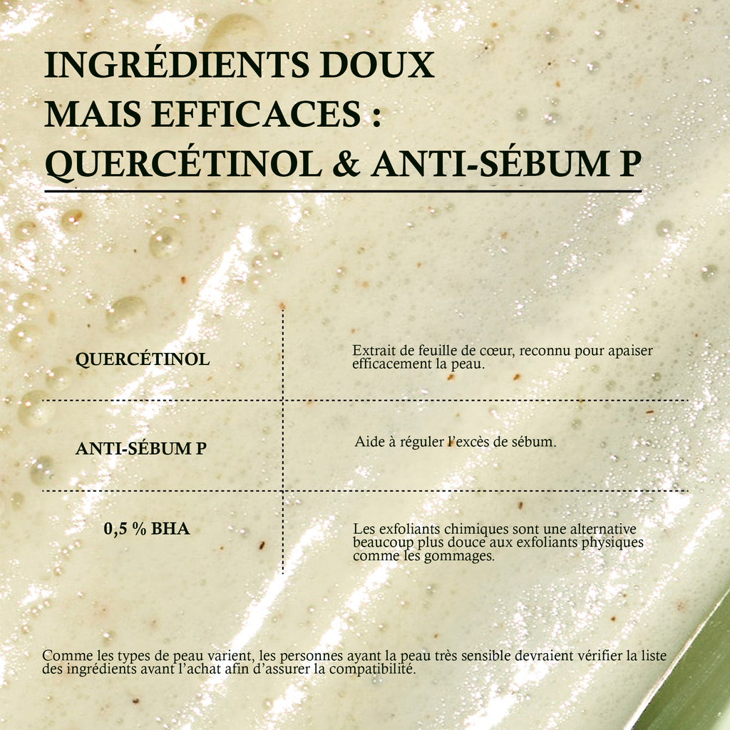 Anua – Mousse nettoyante profonde au Heartleaf + BHA