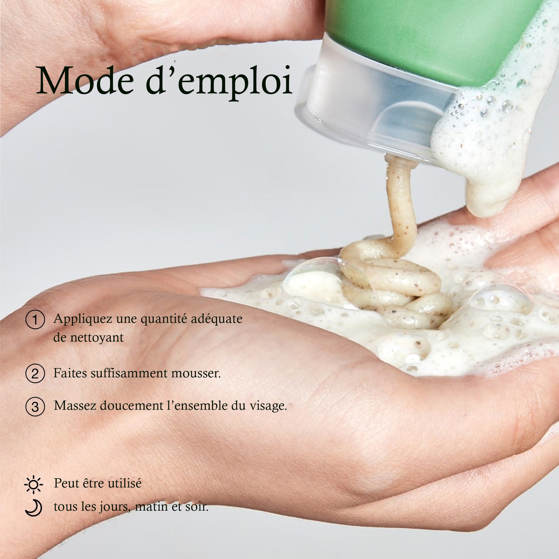 Anua – Mousse nettoyante profonde au Heartleaf + BHA