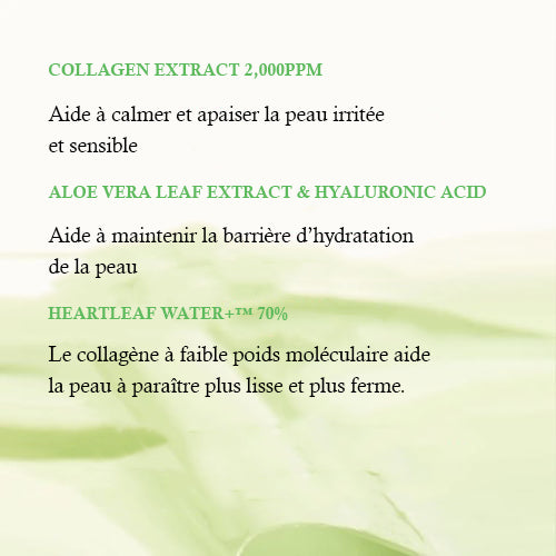 Anua Masque Collagène Apaisant Heartleaf 70 + Hyaluron