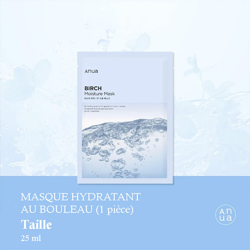 Anua Masque Hydratant au Bouleau
