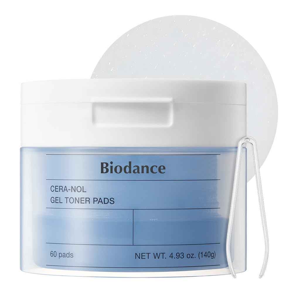 BIODANCE Cera-Nol Gel Toner Pads 60 Pads