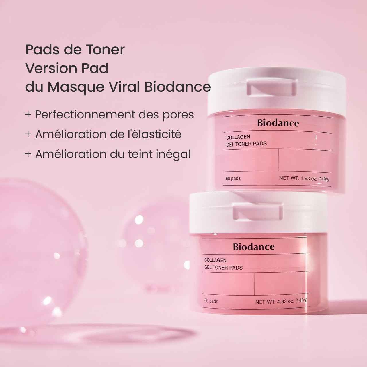 BIODANCE Collagen Gel Toner Pads 60 Pads