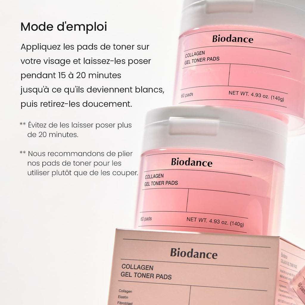 BIODANCE Collagen Gel Toner Pads