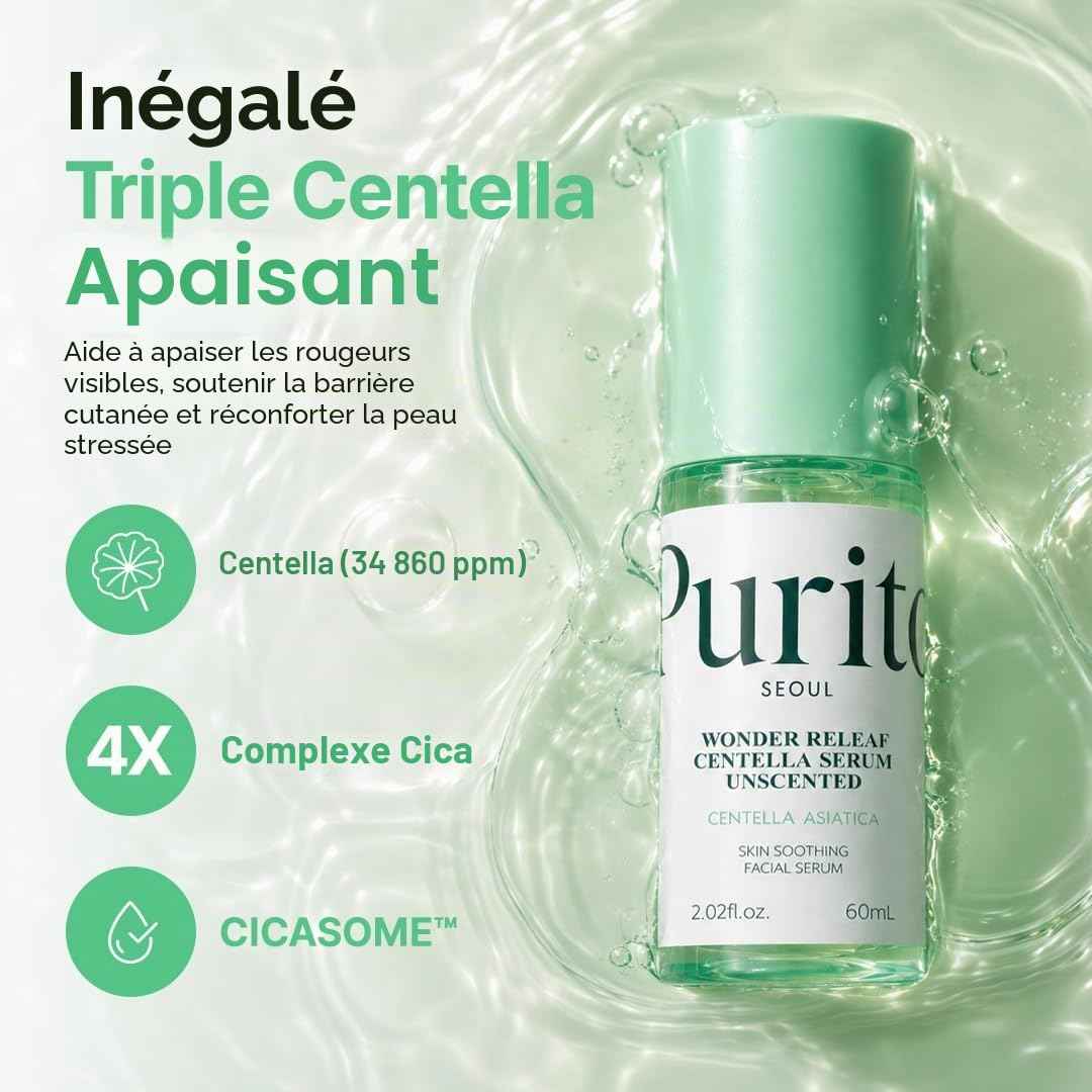 PURITO SEOUL – Wonder Releaf Centella Serum Unscented 60ml