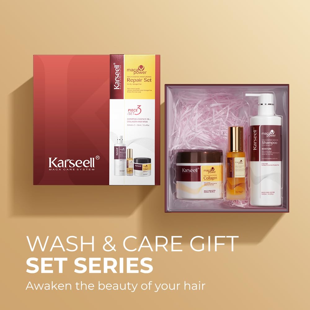 Set Complet Masque Capillaire + Shampoing