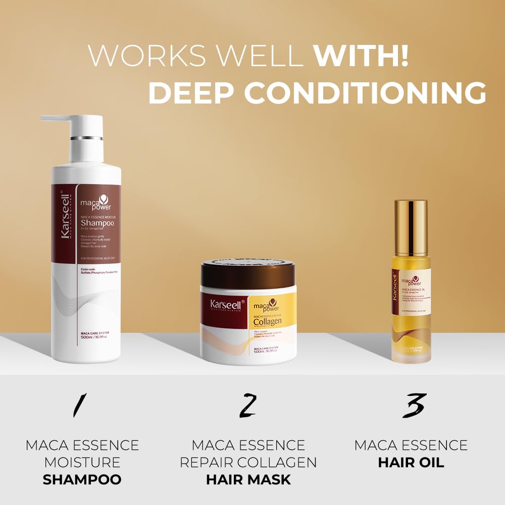 Set Complet Masque Capillaire + Shampoing