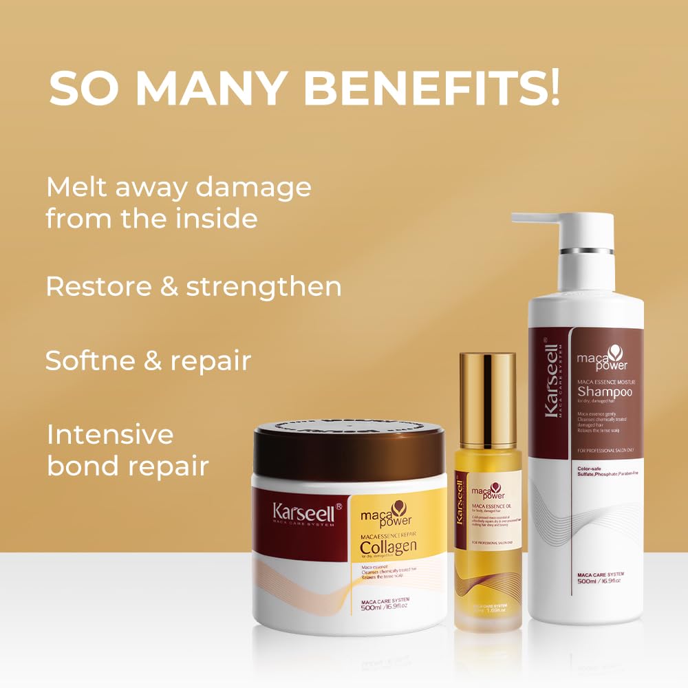 Set Complet Masque Capillaire + Shampoing