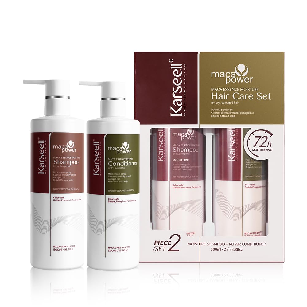 Set Shampoing + Après-shampoing au Collagène Karseell