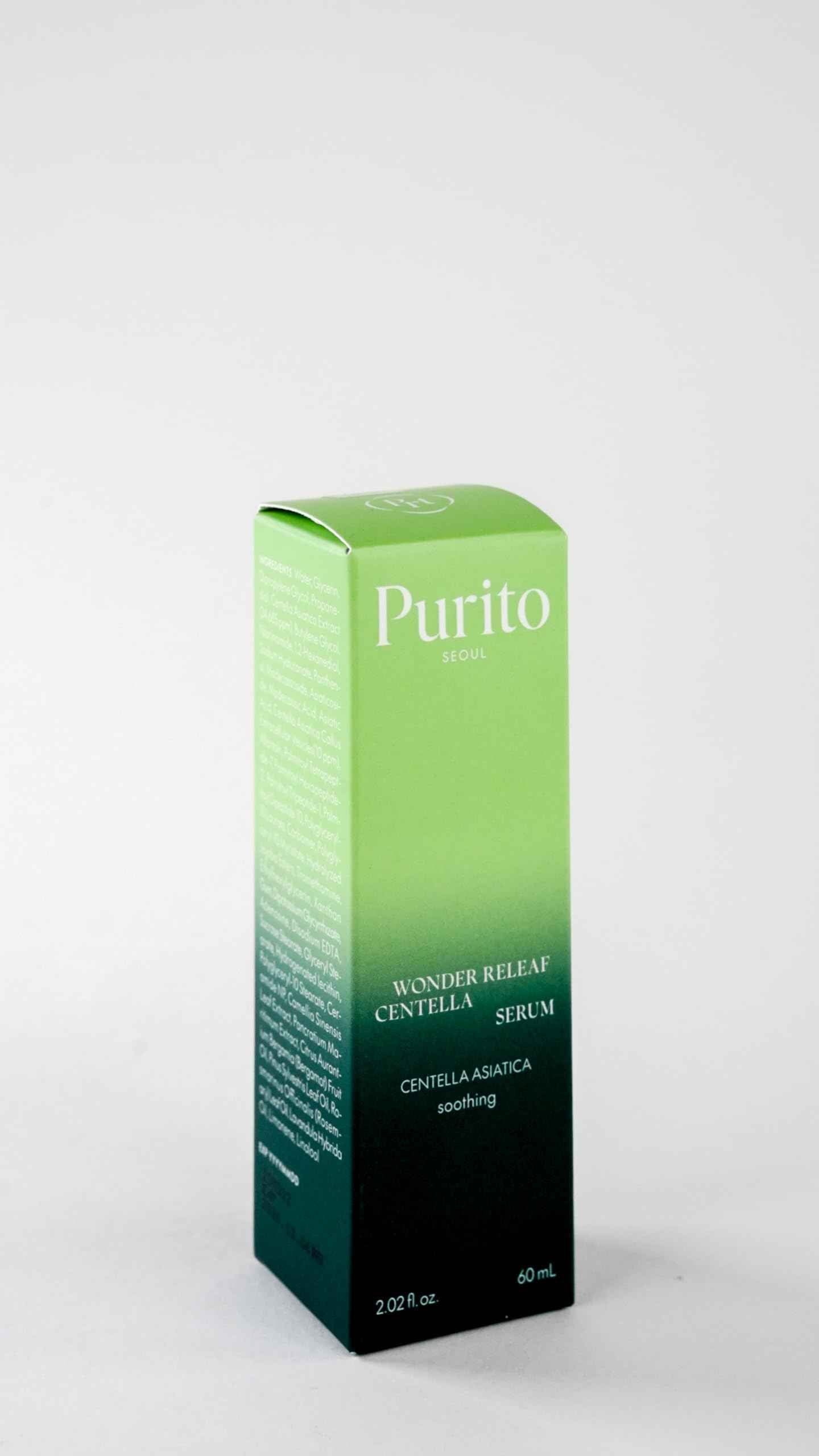 PURITO Centella Green Level Buffet Serum 60ml – Sérum Visage Réparateur à la Centella Asiatica