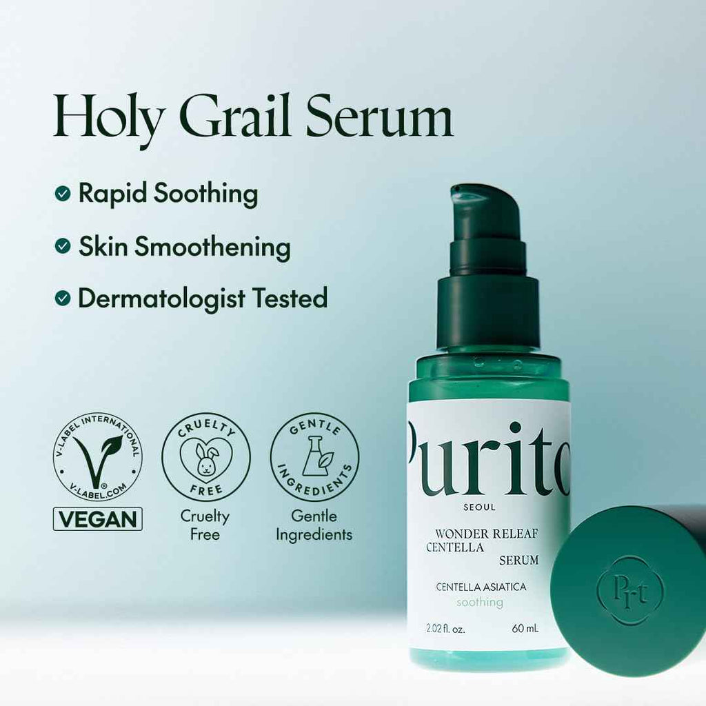 PURITO Centella Green Level Buffet Serum 60ml – Sérum Visage Réparateur à la Centella Asiatica