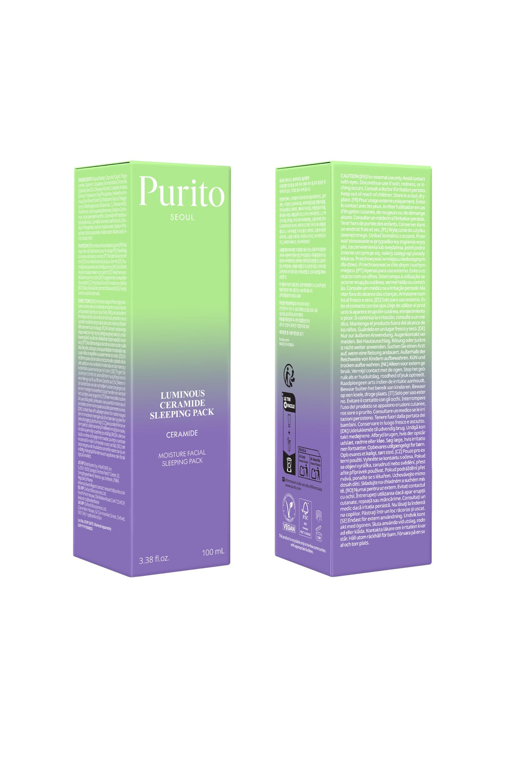 Night cream for sensitive skin