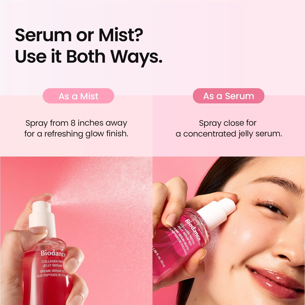 BIODANCE Collagen Peptide Jelly Serum Mist 50ml