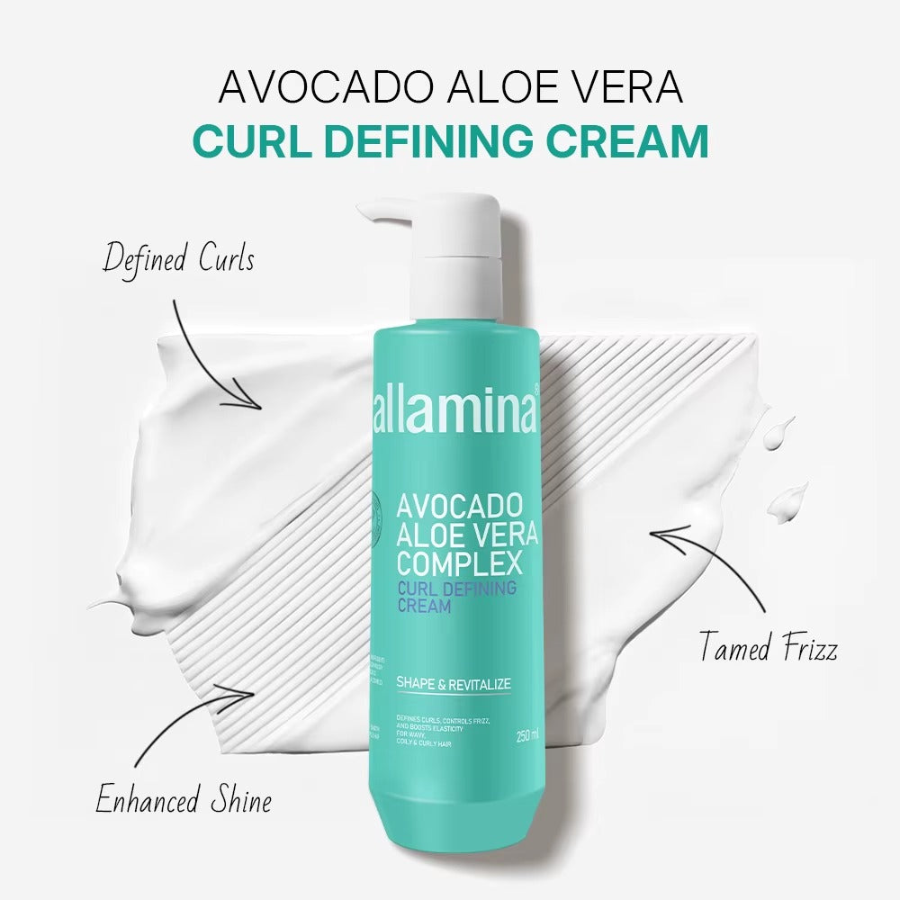 PALLAMINA – Avocado Aloe Vera Complex Curl Defining Cream 250ml