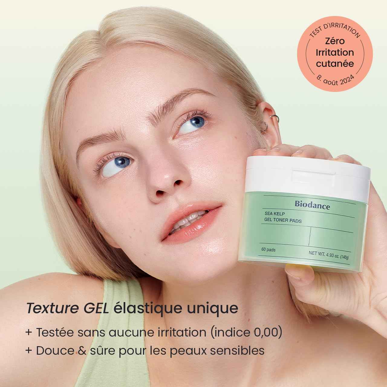 BIODANCE Sea Kelp Gel Toner Pads 60 Pads