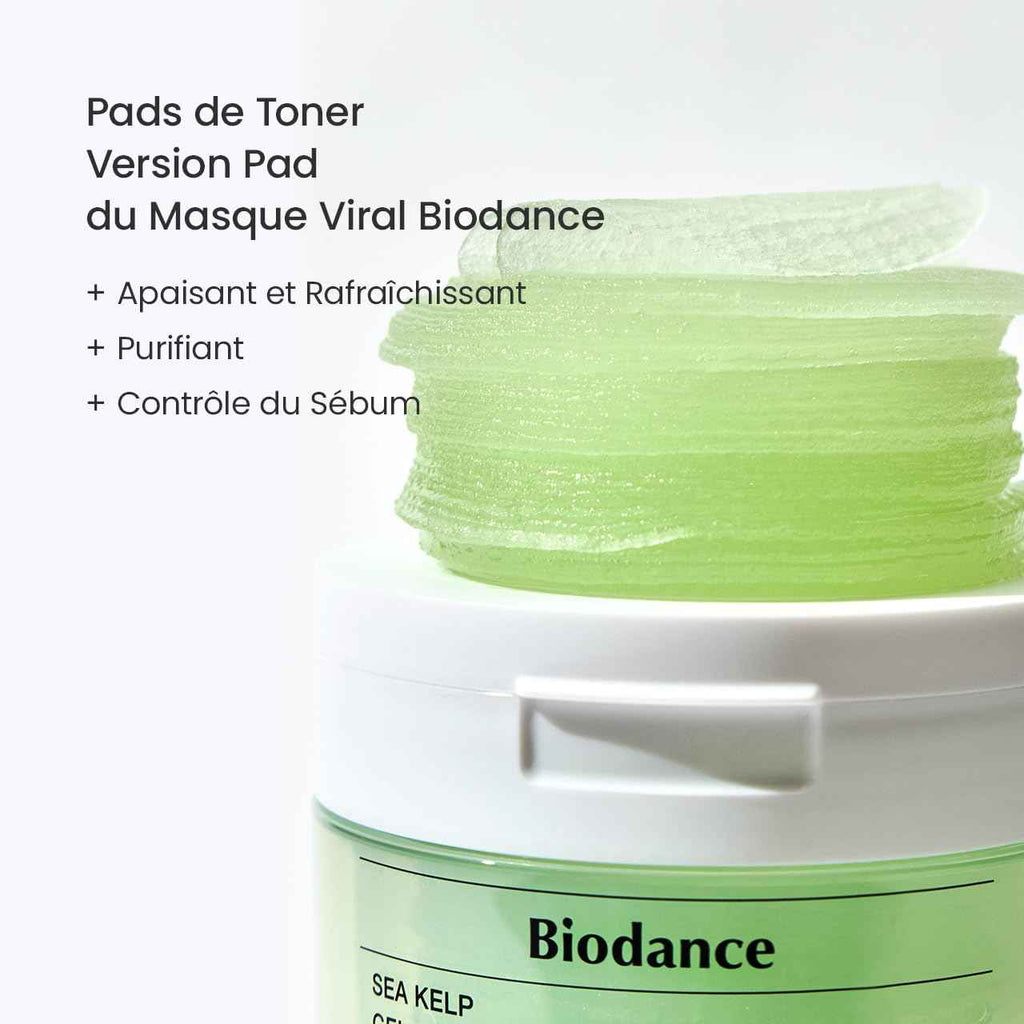 BIODANCE Sea Kelp Gel Toner Pads 60 Pads