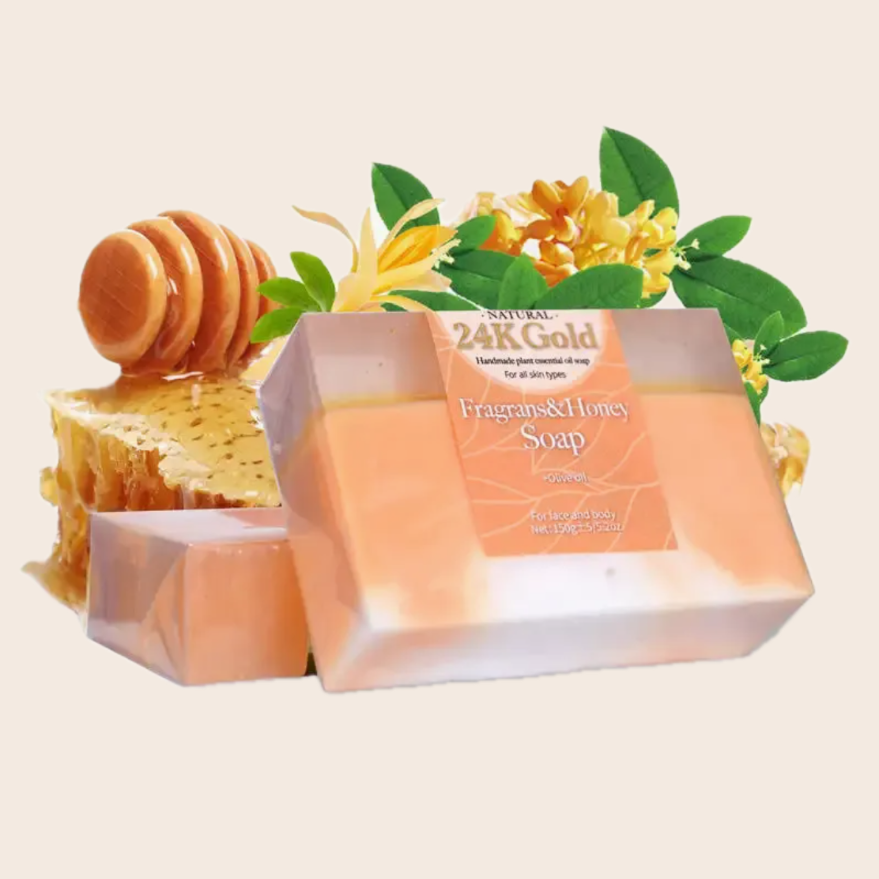 SAVON MIEL & OR